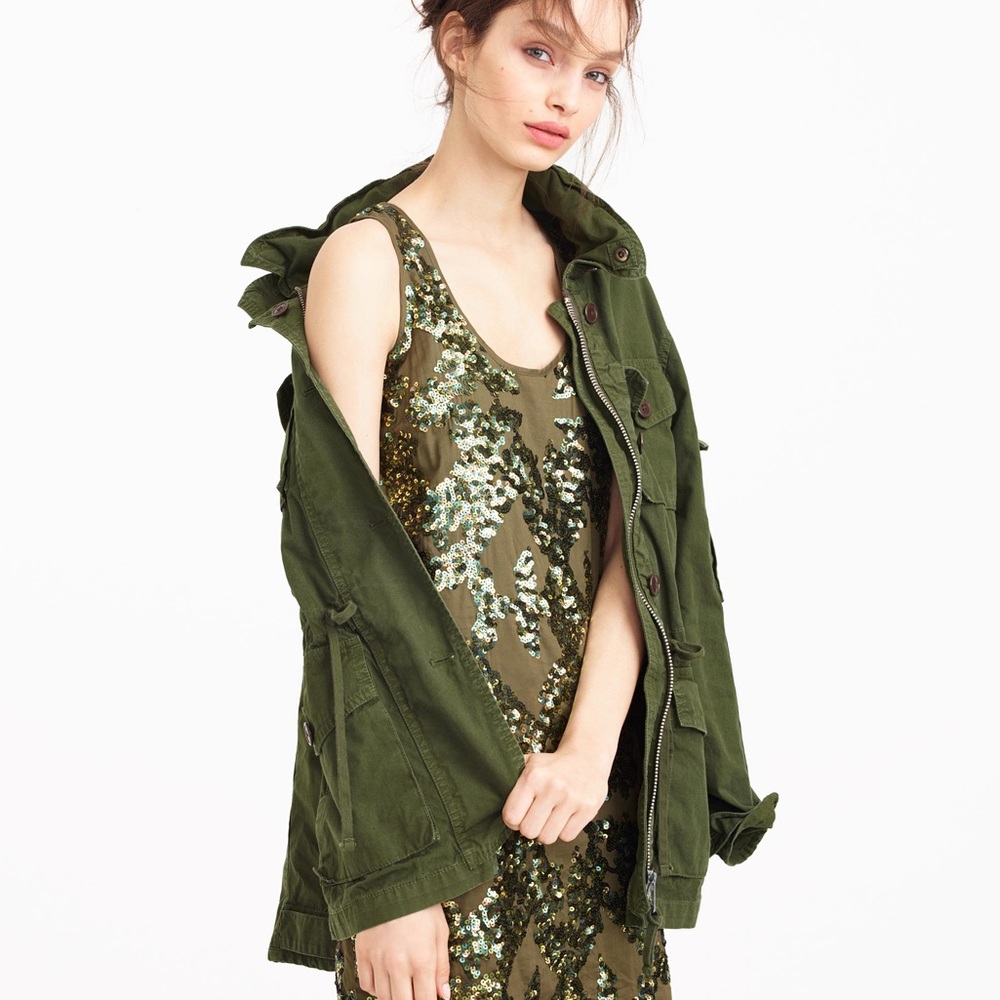 J. Crew | NWT Iridescent Sequin Shift Dress